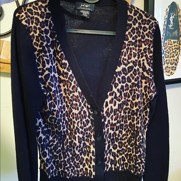 Lord & Taylor Tops - LORD AND TAYLOR LEPORS CARDIGAN